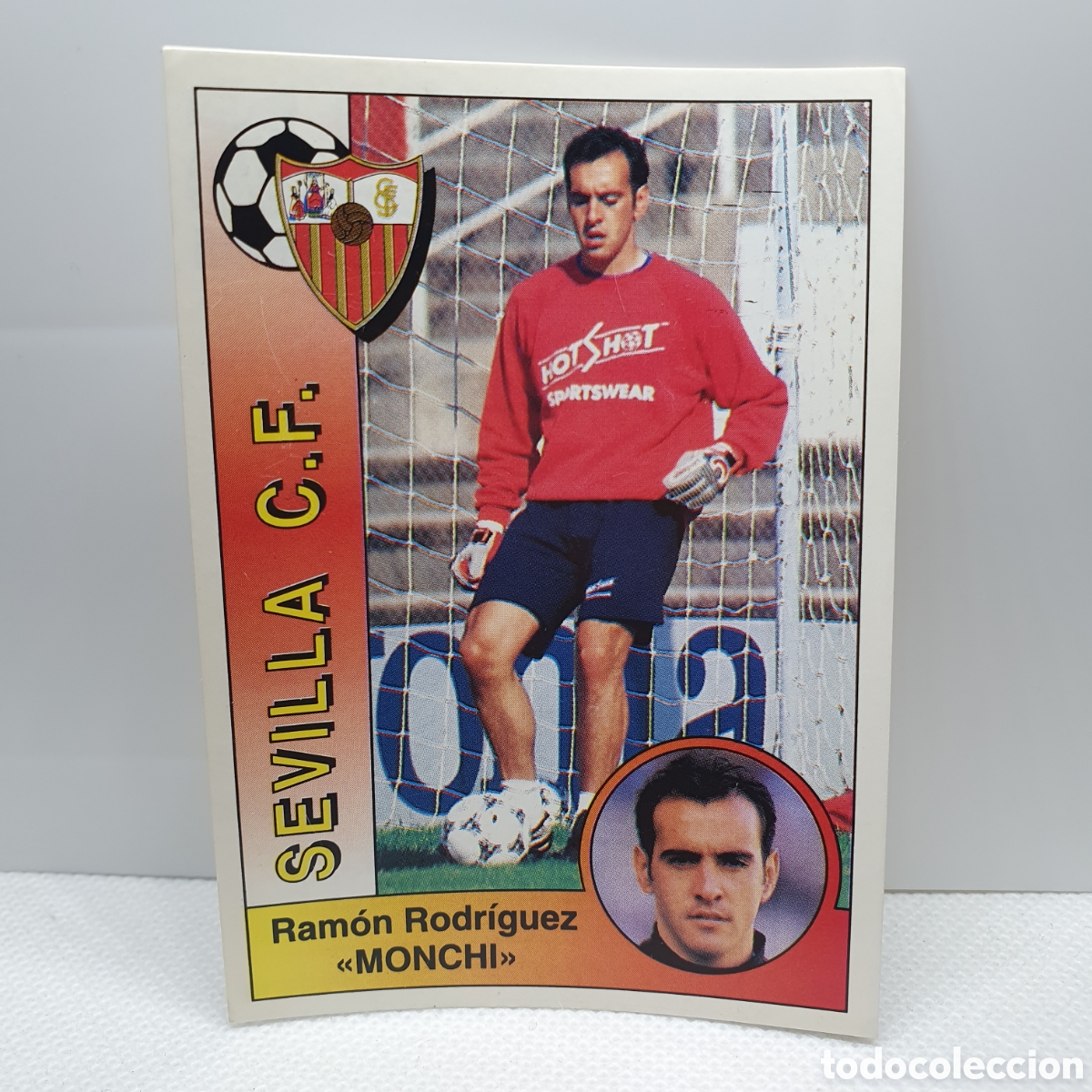 Cromos de F&uacute;tbol: ⚽️ CROMO DE FUTBOL MONCHI SEVILLA LIGA 94-95 BAR&Ccedil;A PANINI ALBUM - ESTAMPAS ADHESIVAS - CARTAS -CARD