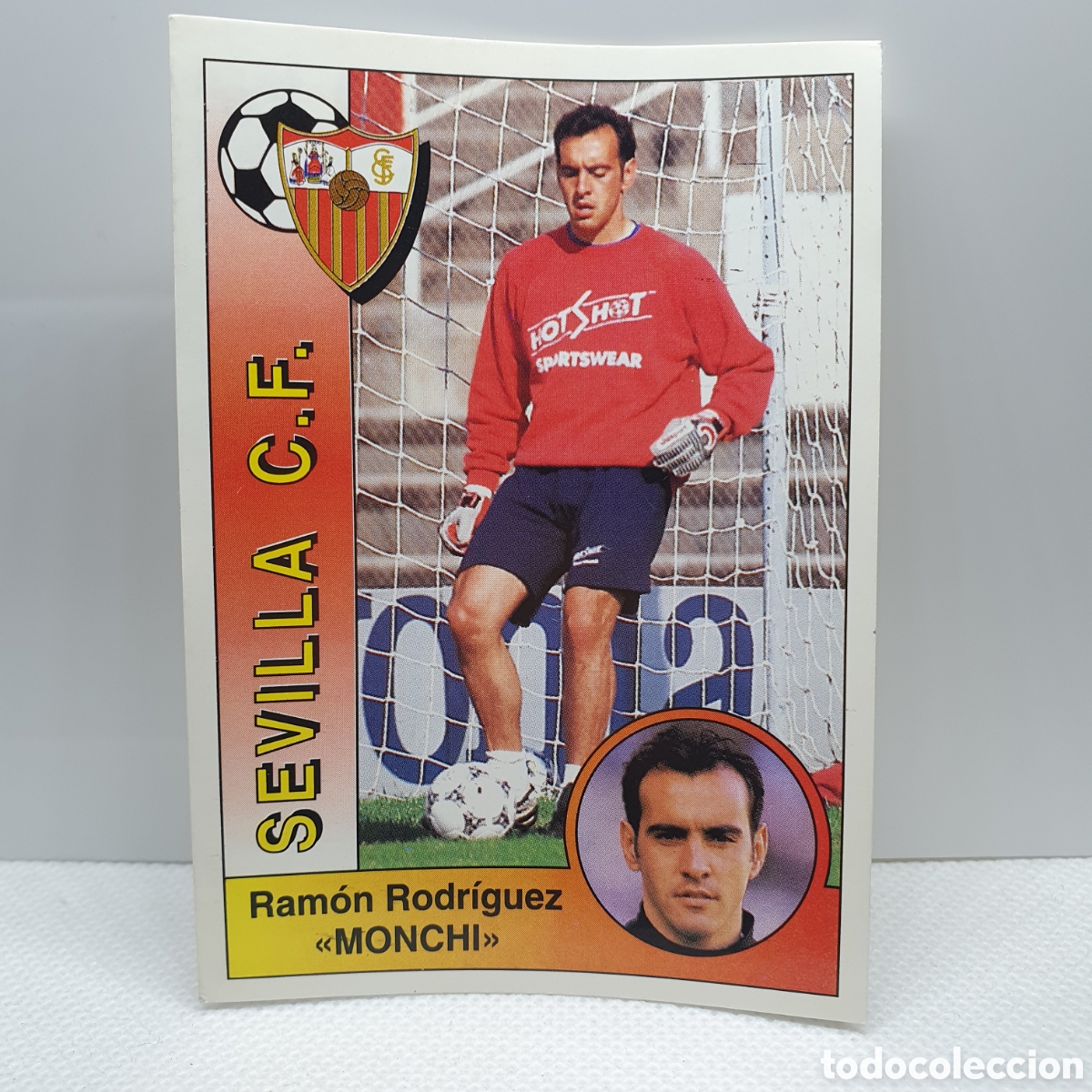 Cromos de F&uacute;tbol: ⚽️ CROMO DE FUTBOL MONCHI SEVILLA LIGA 94-95 BAR&Ccedil;A PANINI ALBUM - ESTAMPAS ADHESIVAS - CARTAS - CARD