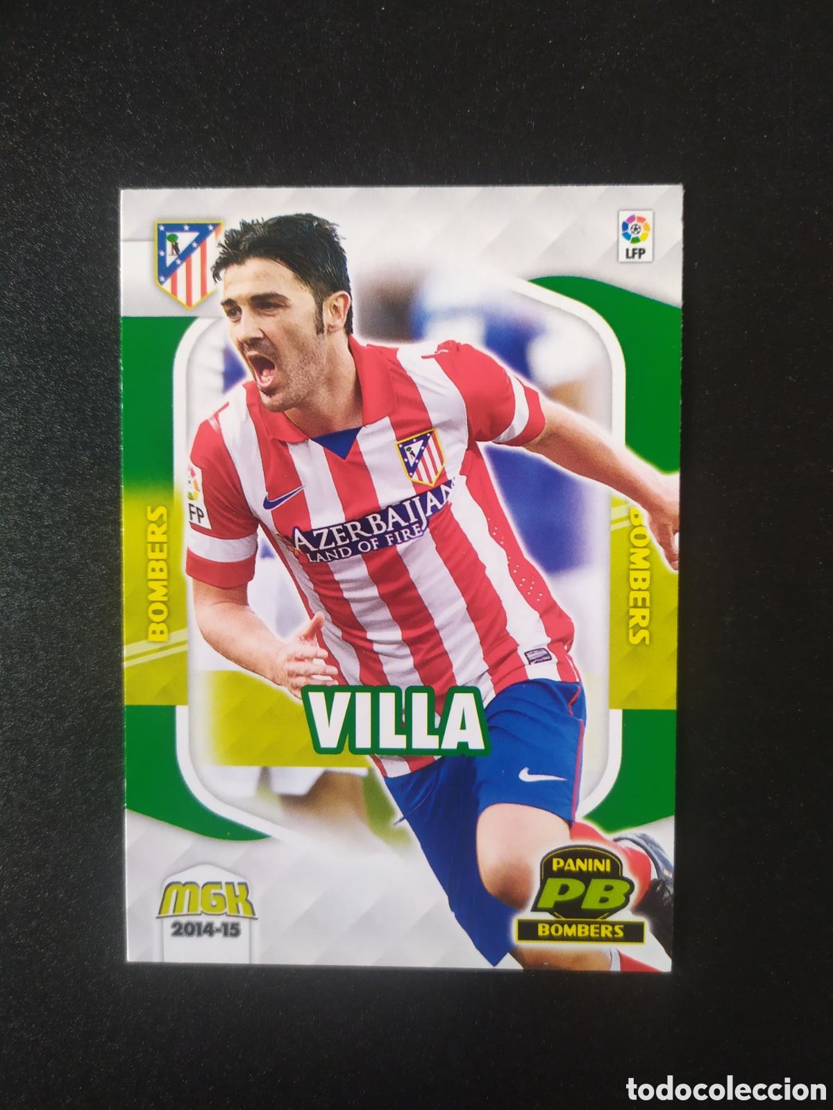 Cromos de F&uacute;tbol: Megacracks 2014 2015 14 15 panini Villa bombers n&ordm; 423 Atl&eacute;tico Madrid