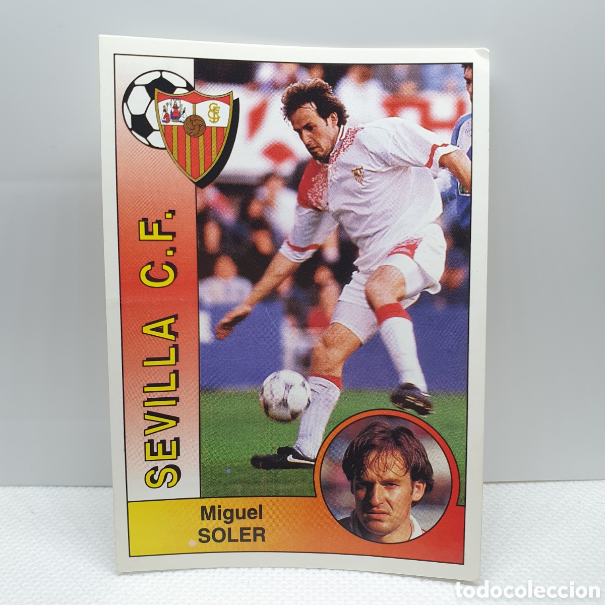 Cromos de F&uacute;tbol: ⚽️ CROMO DE FUTBOL SOLER SEVILLA LIGA 94-95 BAR&Ccedil;A PANINI ALBUM - ESTAMPAS ADHESIVAS - CARTAS TARJETA