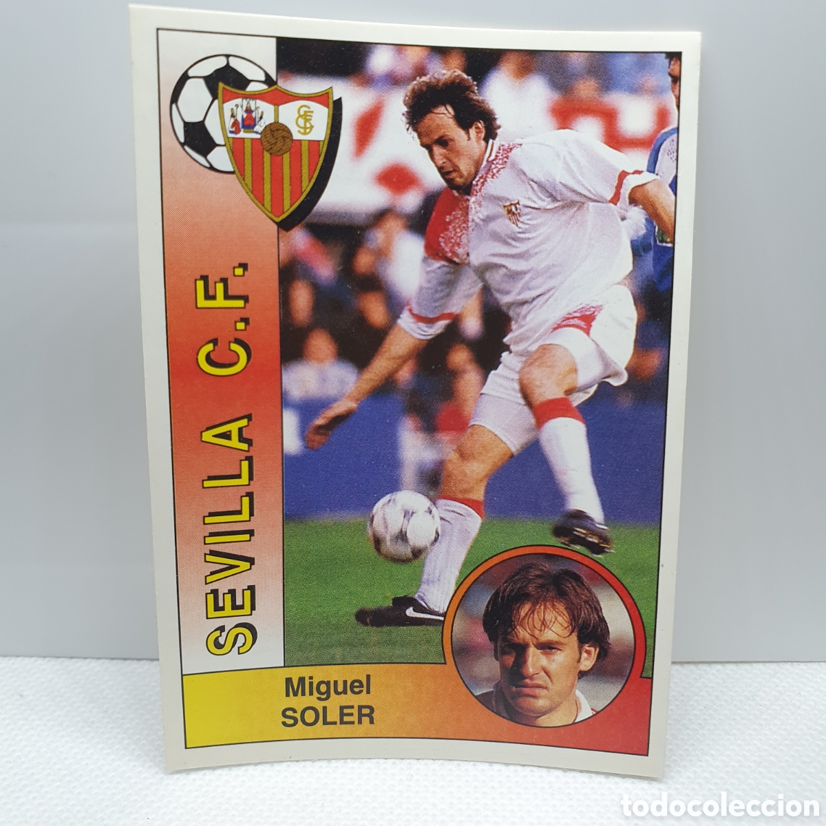 Cromos de F&uacute;tbol: ⚽️ CROMO DE FUTBOL SOLER SEVILLA LIGA 94-95 BAR&Ccedil;A PANINI ALBUM - ESTAMPAS ADHESIVAS - CARTAS TARJETA