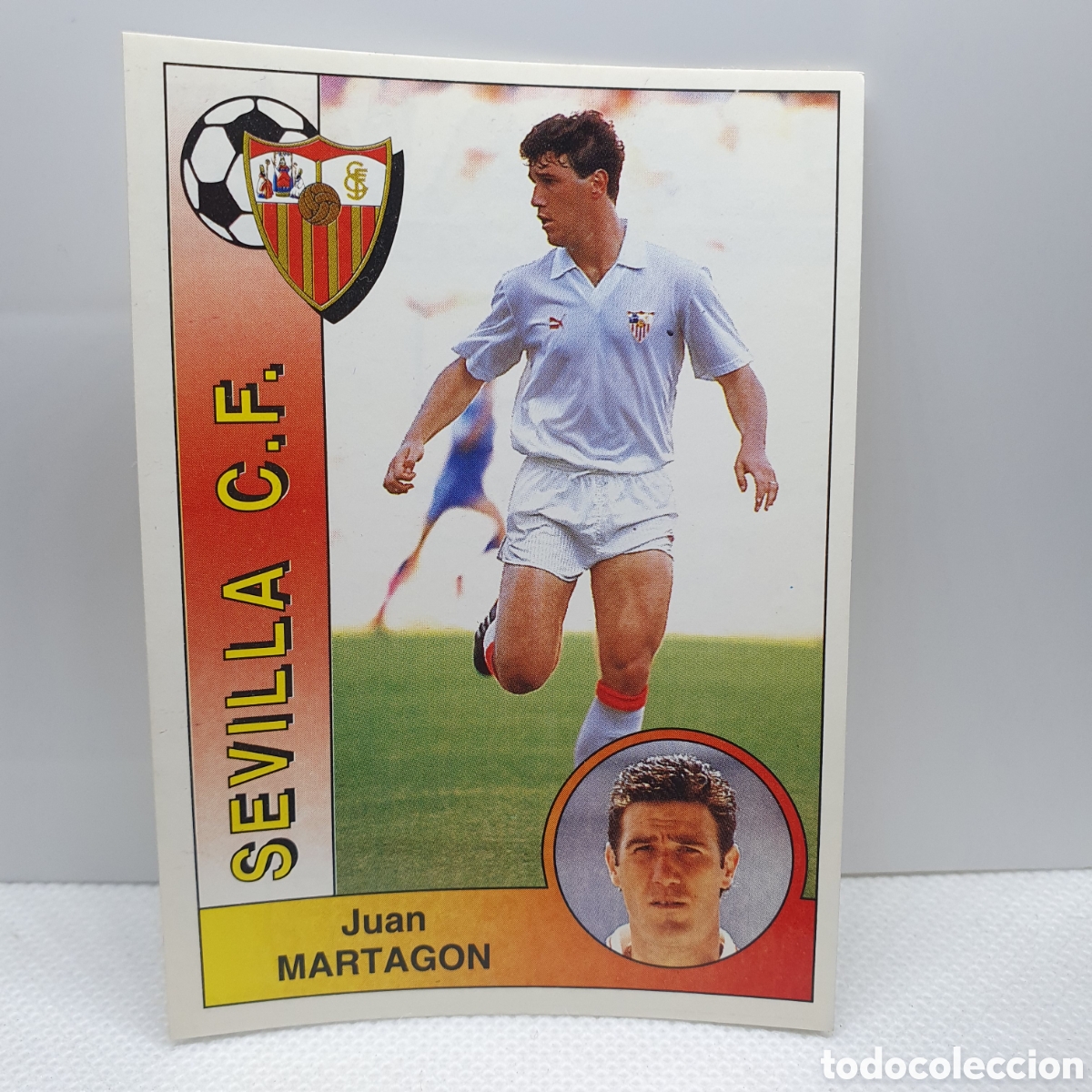 Cartes &agrave; collectionner de Football: ⚽️ CROMO DE FUTBOL MARTAGON SEVILLA LIGA 94-95 BAR&Ccedil;A PANINI ALBUM - ESTAMPAS ADHESIVAS - CARTAS