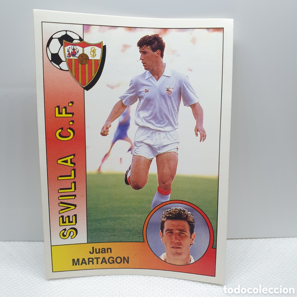 Cartes &agrave; collectionner de Football: ⚽️ CROMO DE FUTBOL MARTAGON SEVILLA LIGA 94-95 BAR&Ccedil;A PANINI ALBUM - ESTAMPAS ADHESIVAS - CARTAS