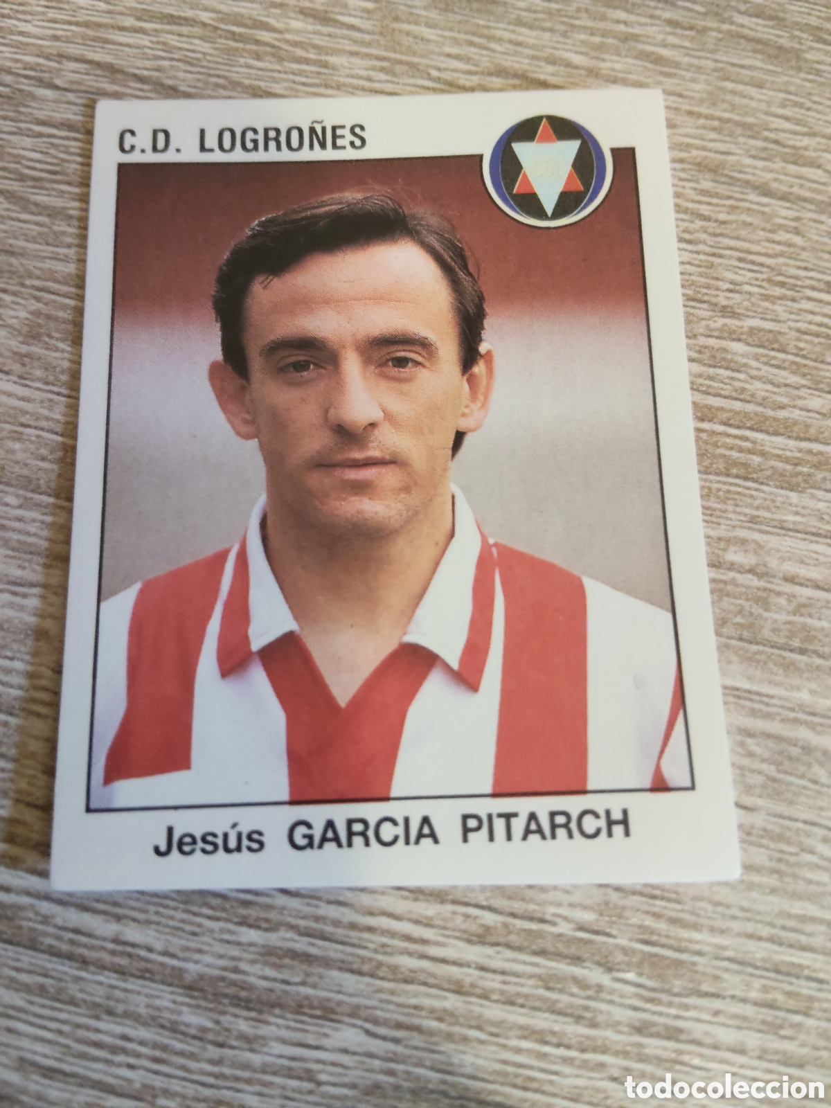 Football Stickers: Panini futbol 93 94 156 Garc&iacute;a Pitarch Logro&ntilde;&eacute;s