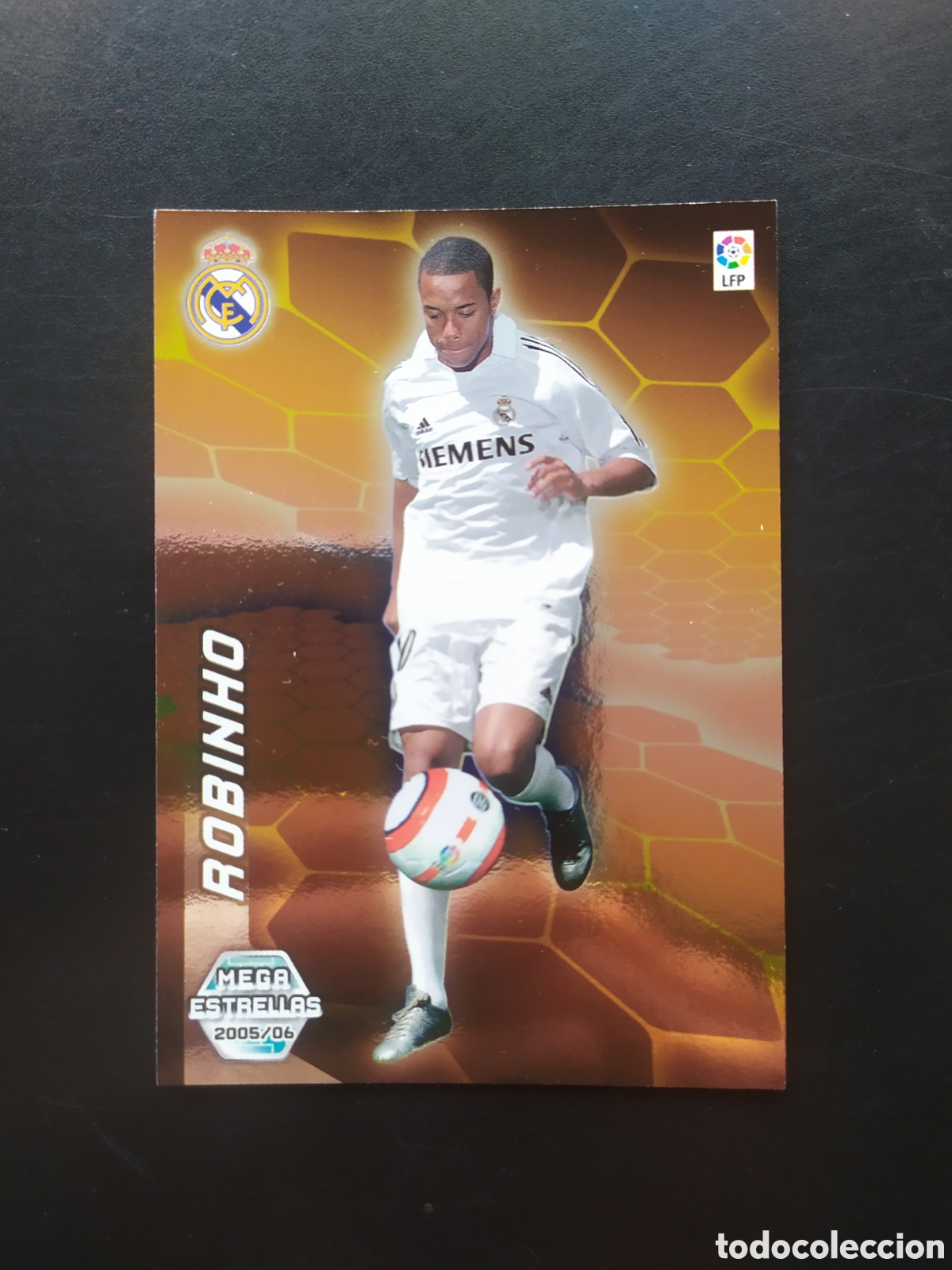 Cromos de Futebol: Megacracks 2005 2006 05 06 panini Robinho estrellas n&ordm; 396 bis Real Madrid