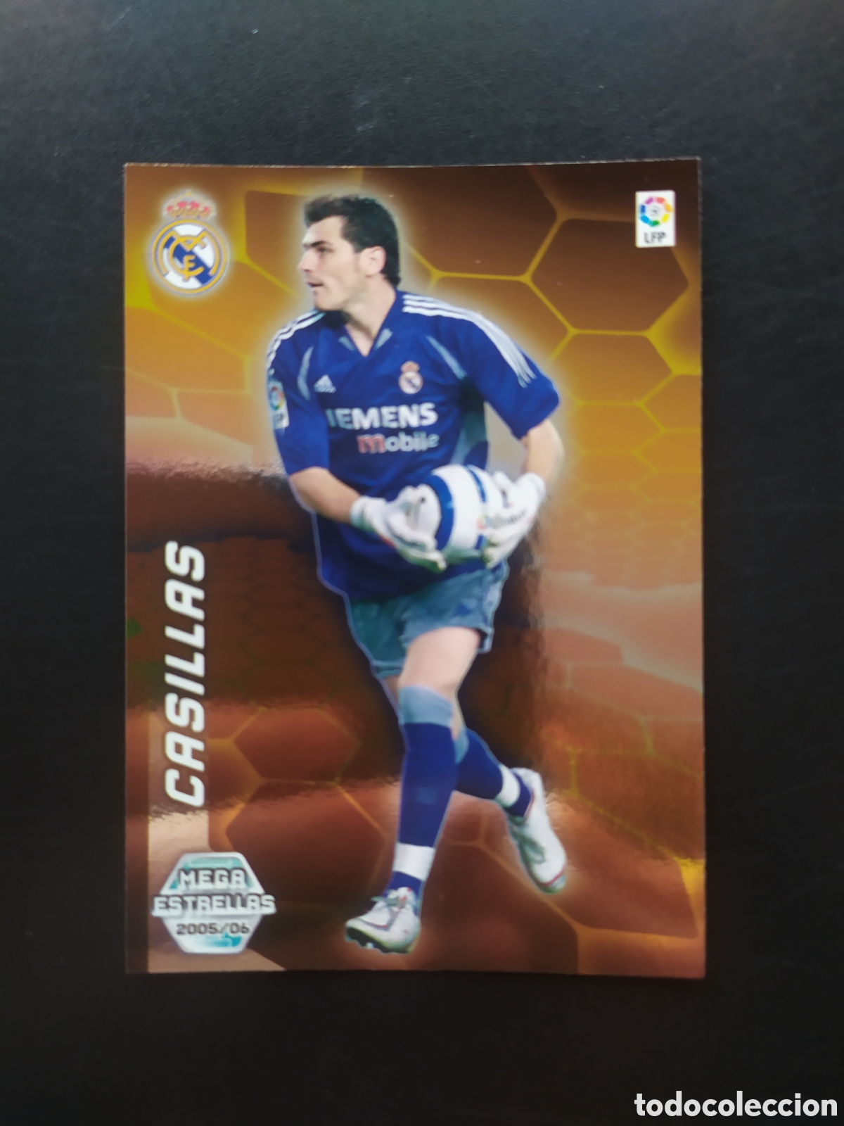 Cromos de Futebol: Megacracks 2005 2006 05 06 panini Casillas estrellas n&ordm; 361 Real Madrid
