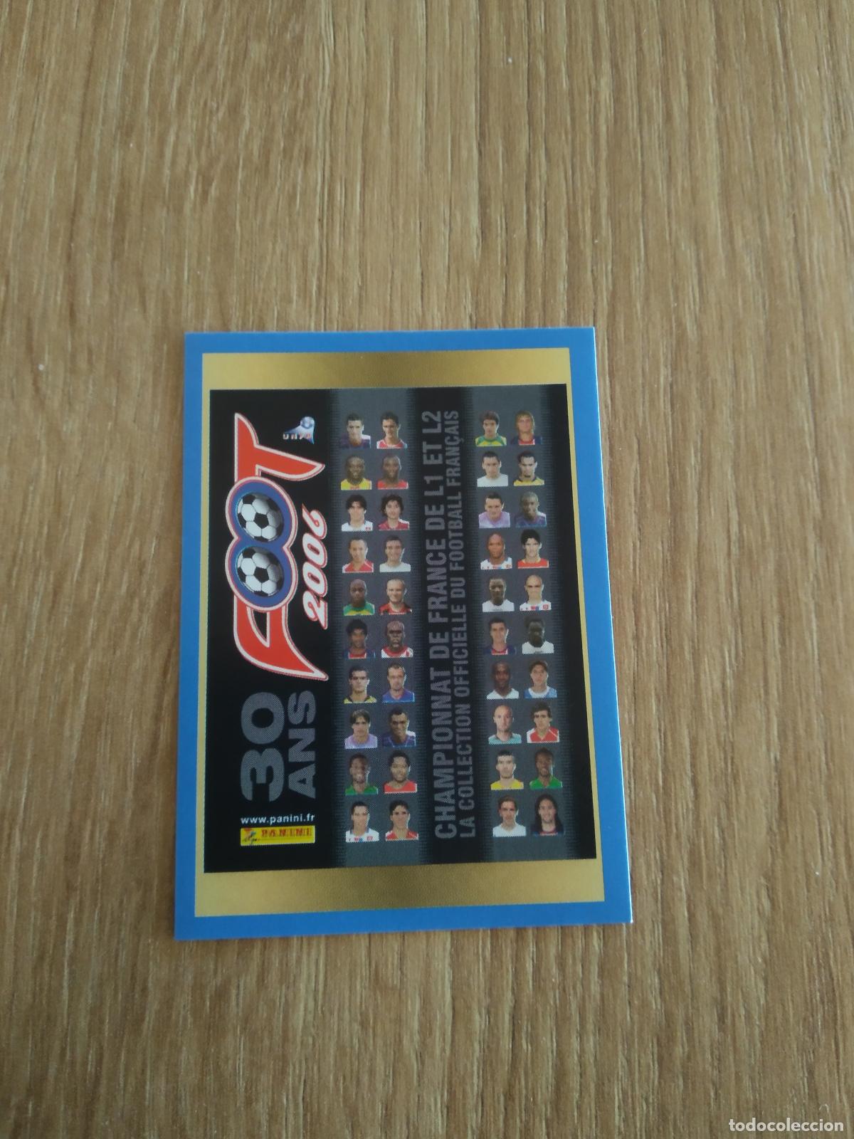 Cromos de F&uacute;tbol: 6 PORTADA ALBUM 2006 CROMO FUTBOL PANINI LIGUE 1 FOOT 24-25 LIGA FRANCIA 2024-2025