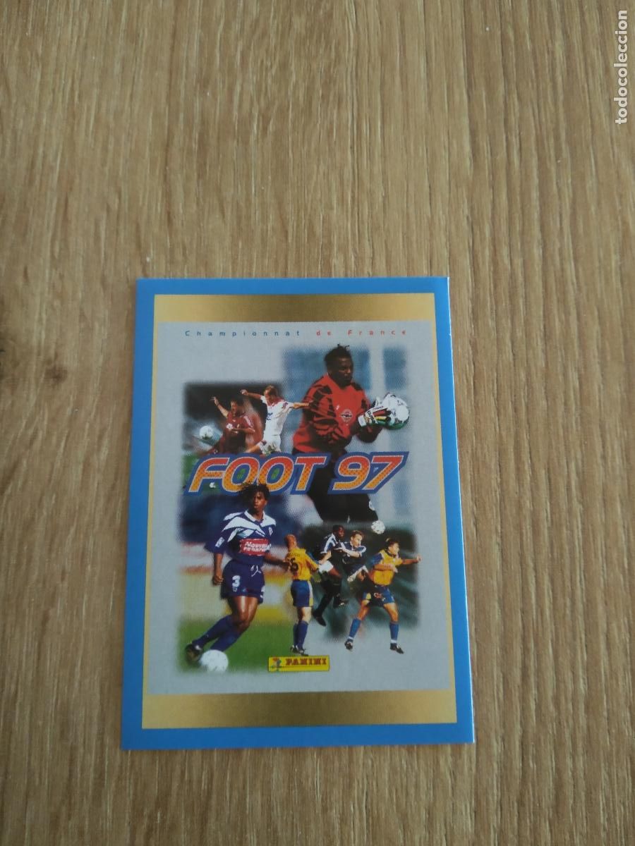 Cromos de F&uacute;tbol: 8 PORTADA ALBUM 97 CROMO FUTBOL PANINI LIGUE 1 FOOT 24-25 LIGA FRANCIA 2024-2025