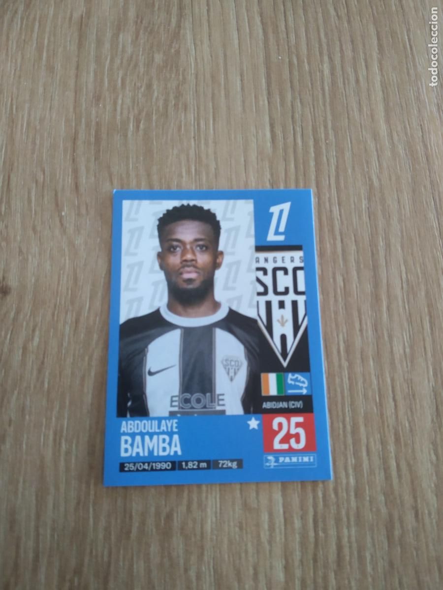 Cromos de F&uacute;tbol: 17 ABDOULAYE BAMBA ANGERS CROMO FUTBOL PANINI LIGUE 1 FOOT 24-25 LIGA FRANCIA 2024-2025
