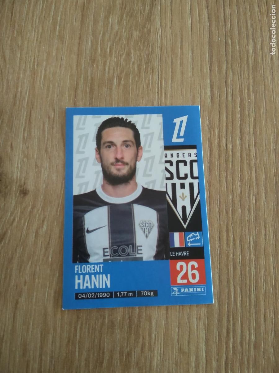 Cromos de F&uacute;tbol: 19 FLORENT HANIN ANGERS CROMO FUTBOL PANINI LIGUE 1 FOOT 24-25 LIGA FRANCIA 2024-2025