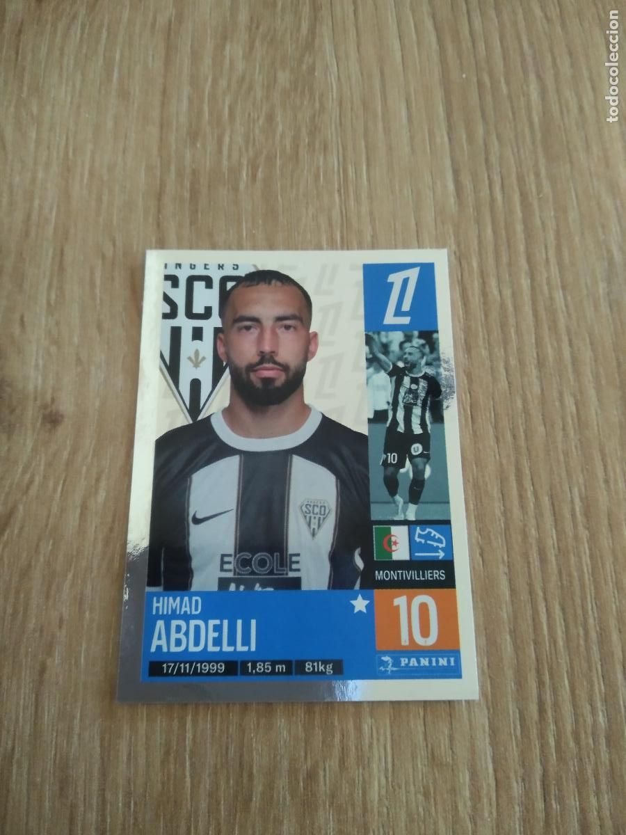 Cromos de F&uacute;tbol: 23 HIMAD ABDELLI ANGERS CROMO FUTBOL PANINI LIGUE 1 FOOT 24-25 LIGA FRANCIA 2024-2025