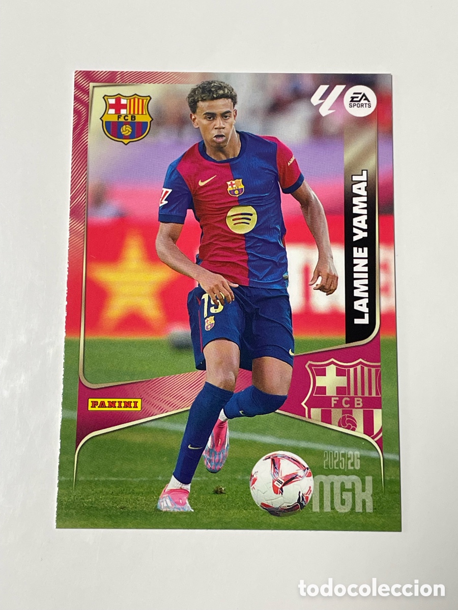 Cromos de F&uacute;tbol: Lamine Yamal F. C. Barcelona Panini Megacracks 2025/26 #88