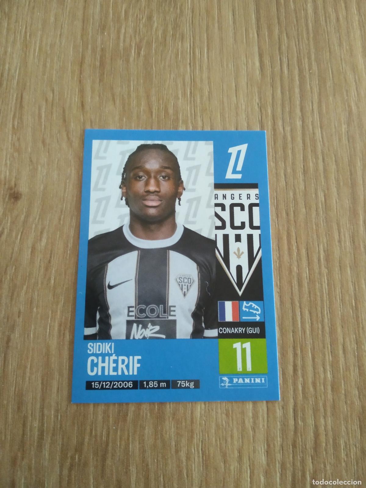 Cromos de F&uacute;tbol: 31 SIDIKI CHERIF ANGERS CROMO FUTBOL PANINI LIGUE 1 FOOT 24-25 LIGA FRANCIA 2024-2025