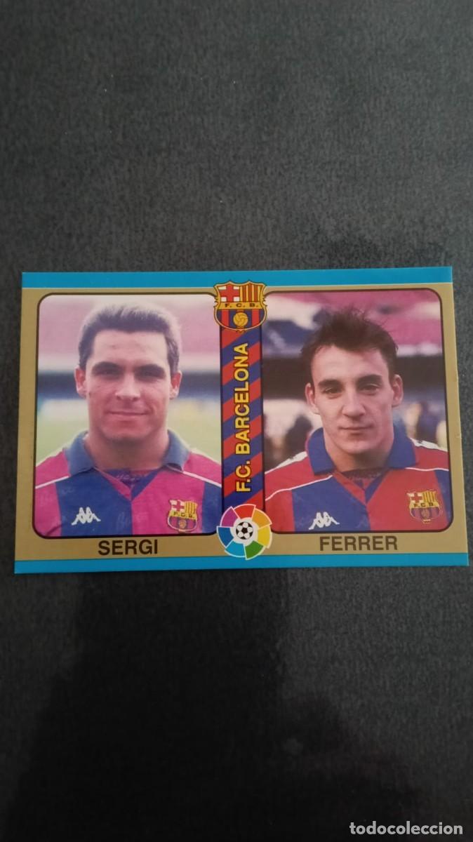 Fu&szlig;ball-Sticker: Mundicromo Futbol Total 94 95 1994 1995 Sergi-Ferrer 2 Barcelona