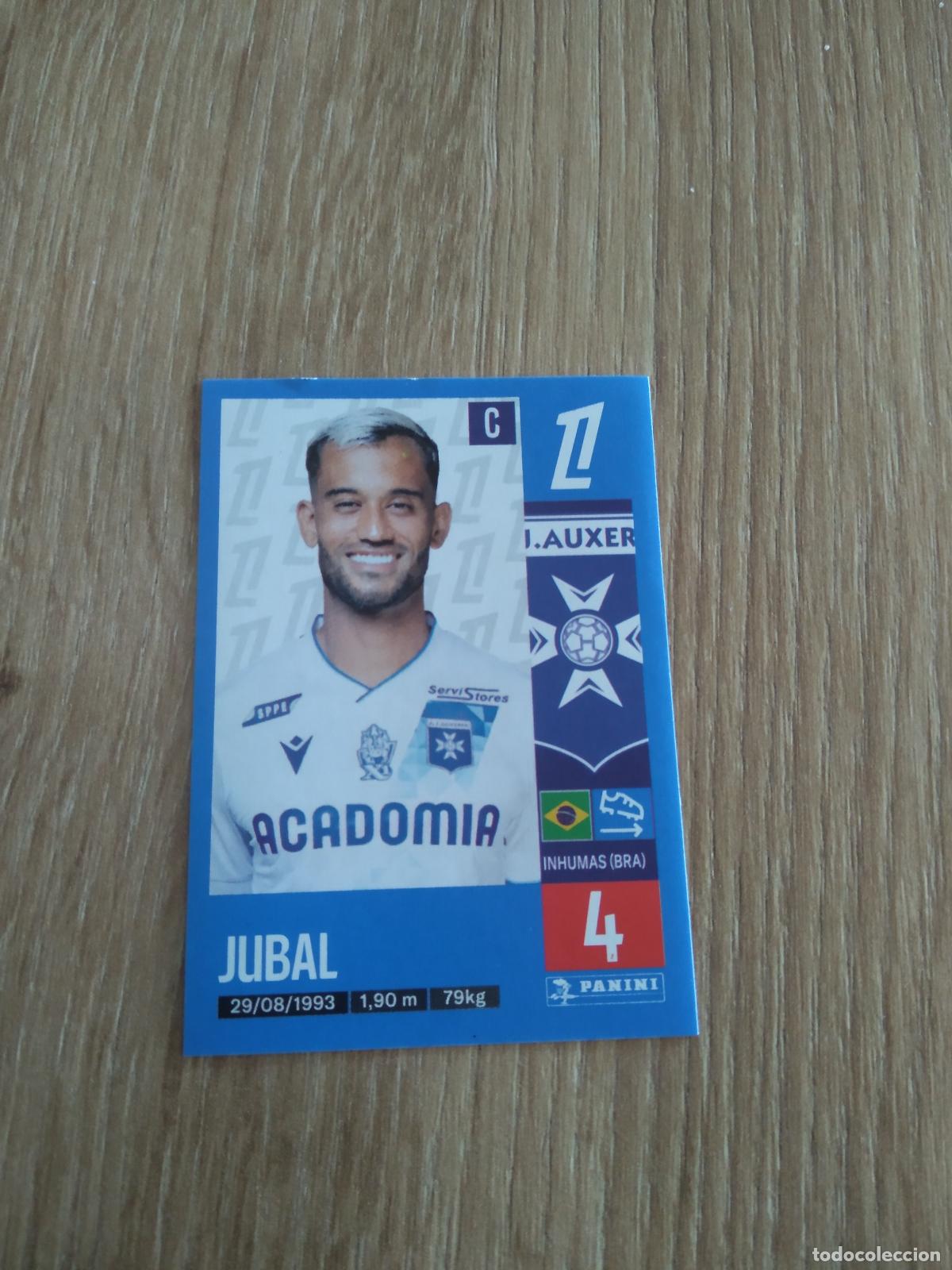 Football Stickers: 50 JUBAL AUXERRE CROMO FUTBOL PANINI LIGUE 1 FOOT 24-25 LIGA FRANCIA 2024-2025