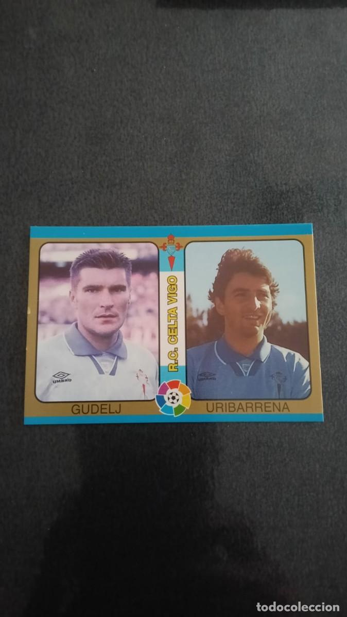 Figurine di Calcio: Mundicromo Futbol Total 94 95 1994 1995 Gudelj-Uribarrena 135 Celta