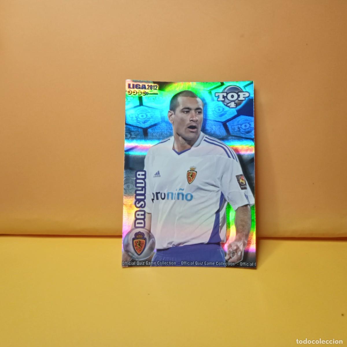 Cromos de F&uacute;tbol: MUNDICROMO 2011 2012 11 12 BRILLO RAYAS TOP REAL ZARAGOZA DA SILVA 565