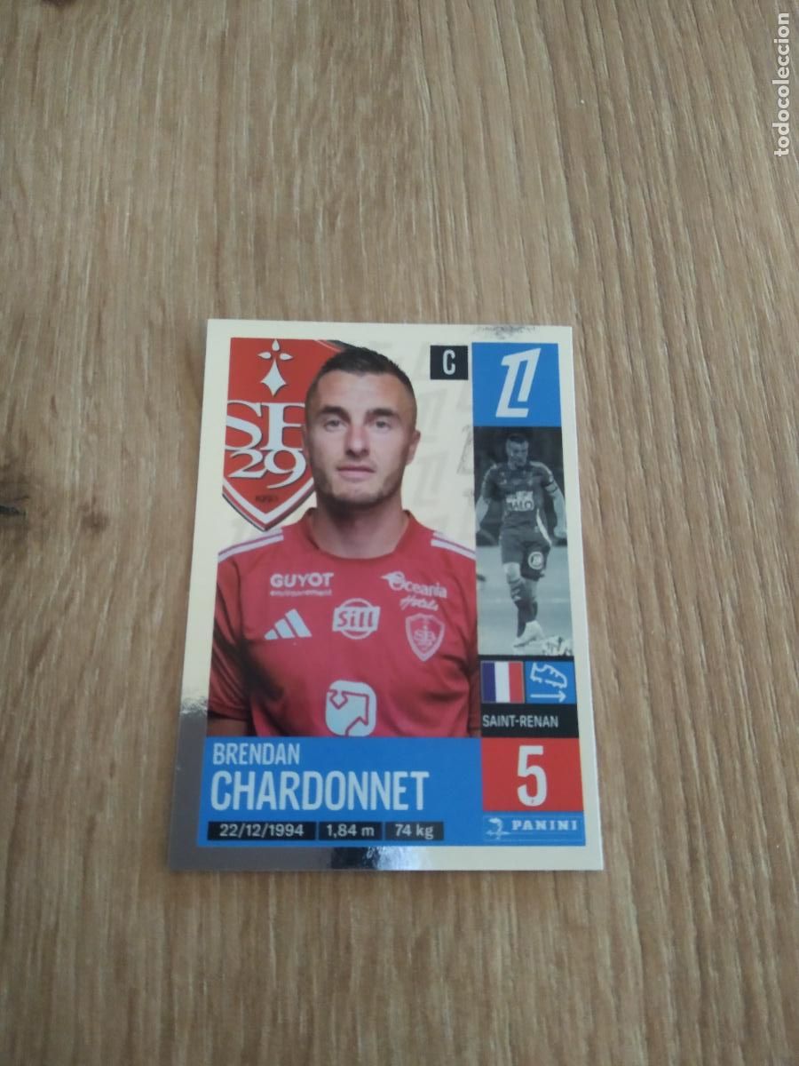 Cromos de Futebol: 71 BRENDAN CHARDONNET STADE BRESTOIS CROMO FUTBOL PANINI LIGUE 1 FOOT 24-25 LIGA FRANCIA 2024-2025