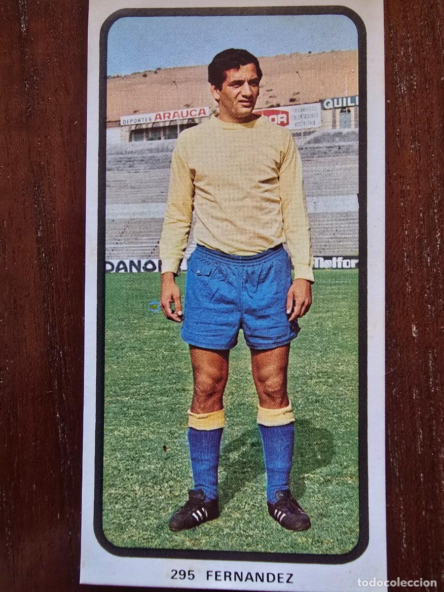 Cromos de f&uacute;tbol: Liga Futbol 1973-74 Cromo 295.Fernandez Las Palmas.Ruiz Romero.nuevo de sobre y sin pegar