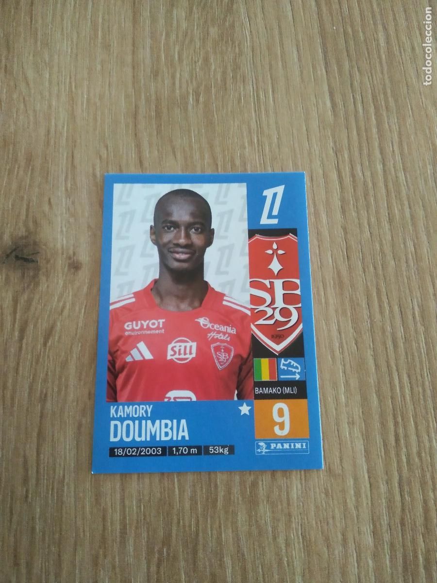 Cromos de F&uacute;tbol: 80 KAMORY DOUMBIA STADE BRESTOIS CROMO FUTBOL PANINI LIGUE 1 FOOT 24-25 LIGA FRANCIA 2024-2025