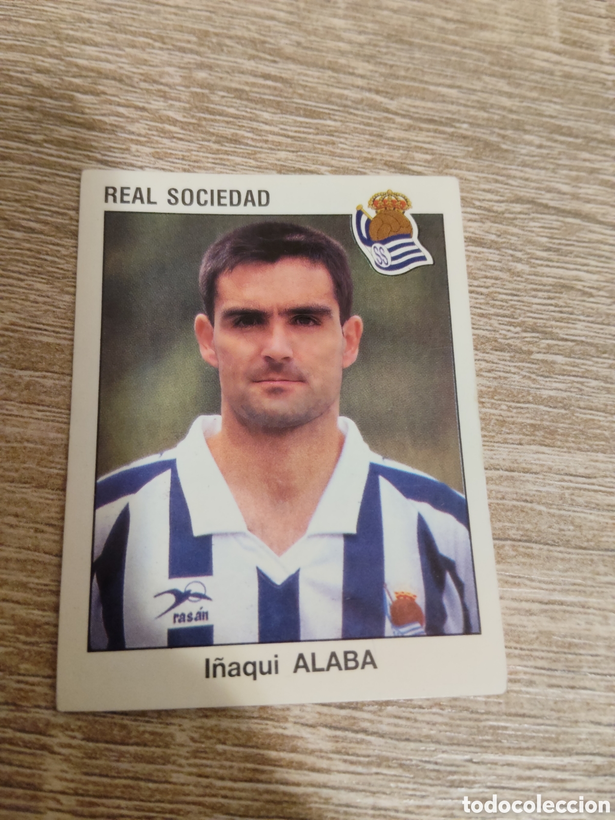 Cromos de F&uacute;tbol: Panini futbol 93 94 264 Alaba Real Sociedad