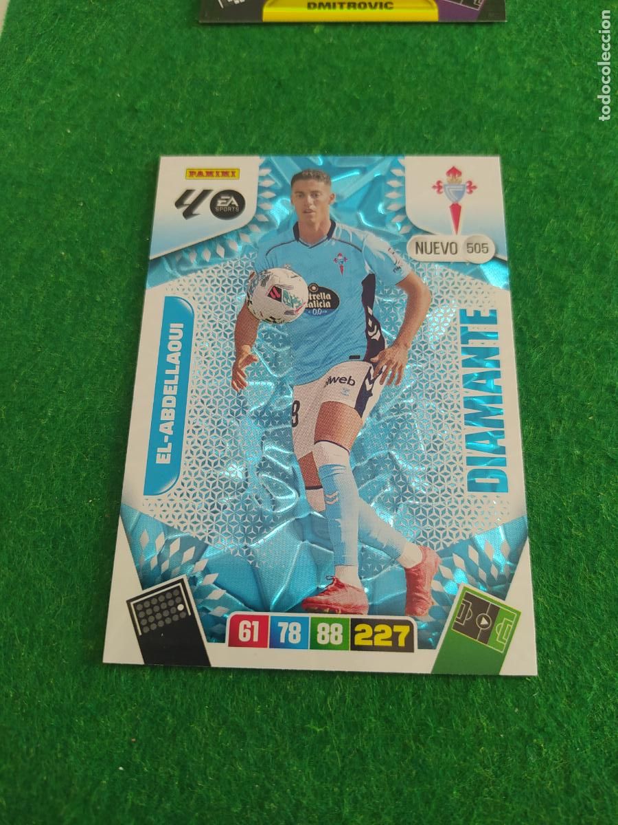 Cartes &agrave; collectionner de Football: actualizacion de adrenalyn 2025 2026 nuevo diamante n&ordm; 505 el-abdellaoui celta de vigo