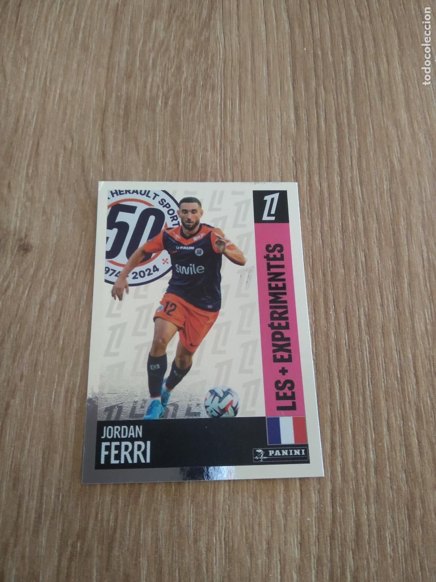 Cromos de Futebol: 94 JORDAN FERRI MONTPELLIER CROMO FUTBOL PANINI LIGUE 1 FOOT 24-25 LIGA FRANCIA 2024-2025