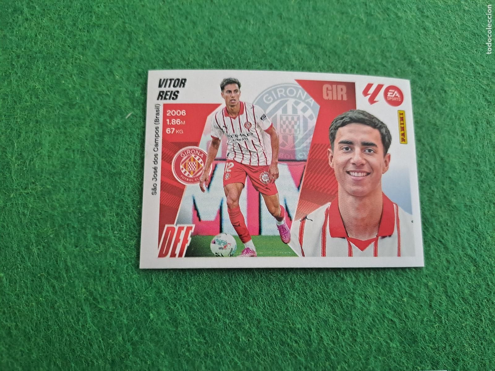 Cromos de F&uacute;tbol: liga este 2025 2026 25 26 nuevo 3 edici&oacute;n fichaje 28 vitor reis girona