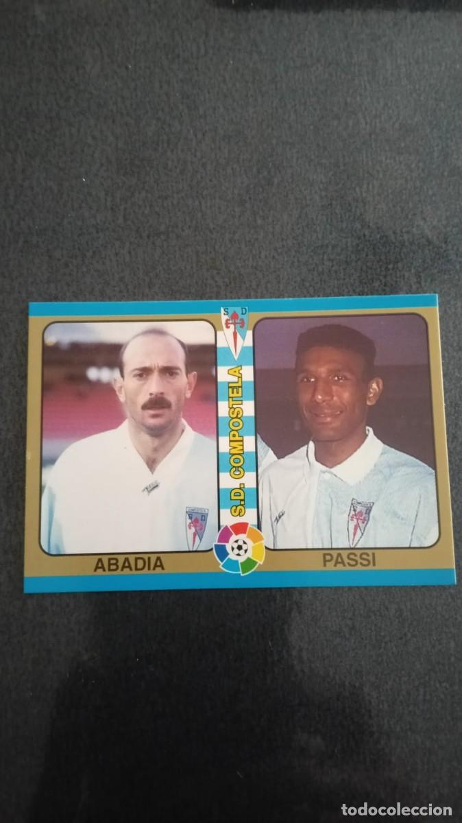 Fu&szlig;ball-Sticker: Mundicromo Futbol Total 94 95 1994 1995 Abadia-Passi 178 Compostela