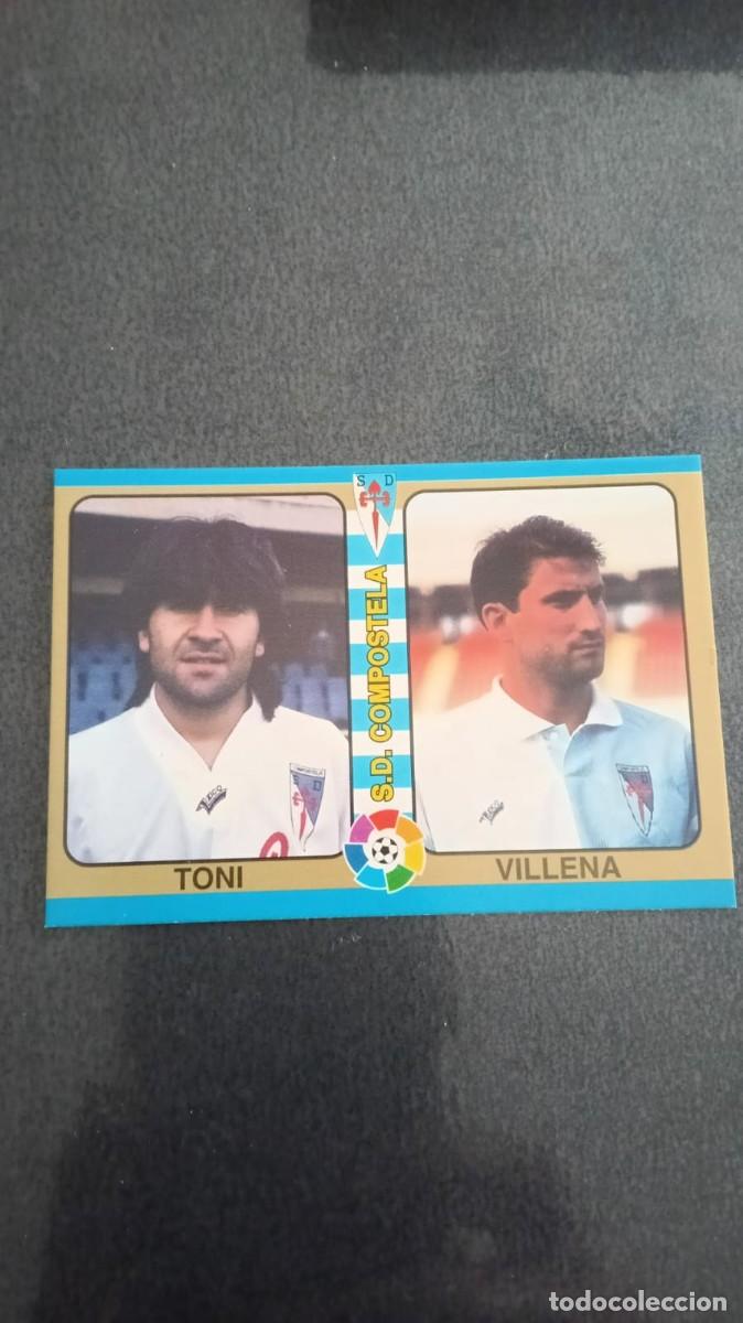 Figurine di Calcio: Mundicromo Futbol Total 94 95 1994 1995 Toni-Villena 176 Compostela