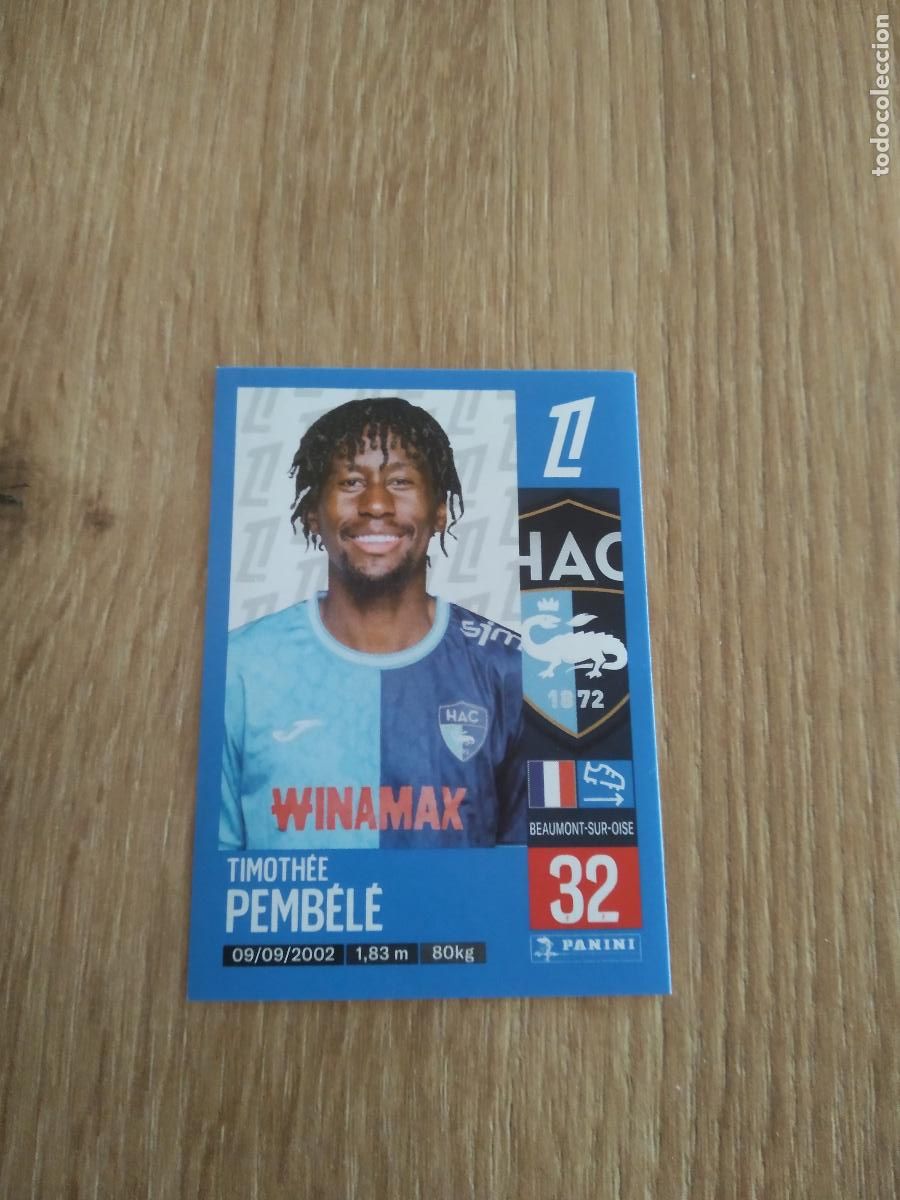 Fu&szlig;ball-Sticker: 106 TIMOTHEE PEMBELE LE HAVRE CROMO FUTBOL PANINI LIGUE 1 FOOT 24-25 LIGA FRANCIA 2024-2025