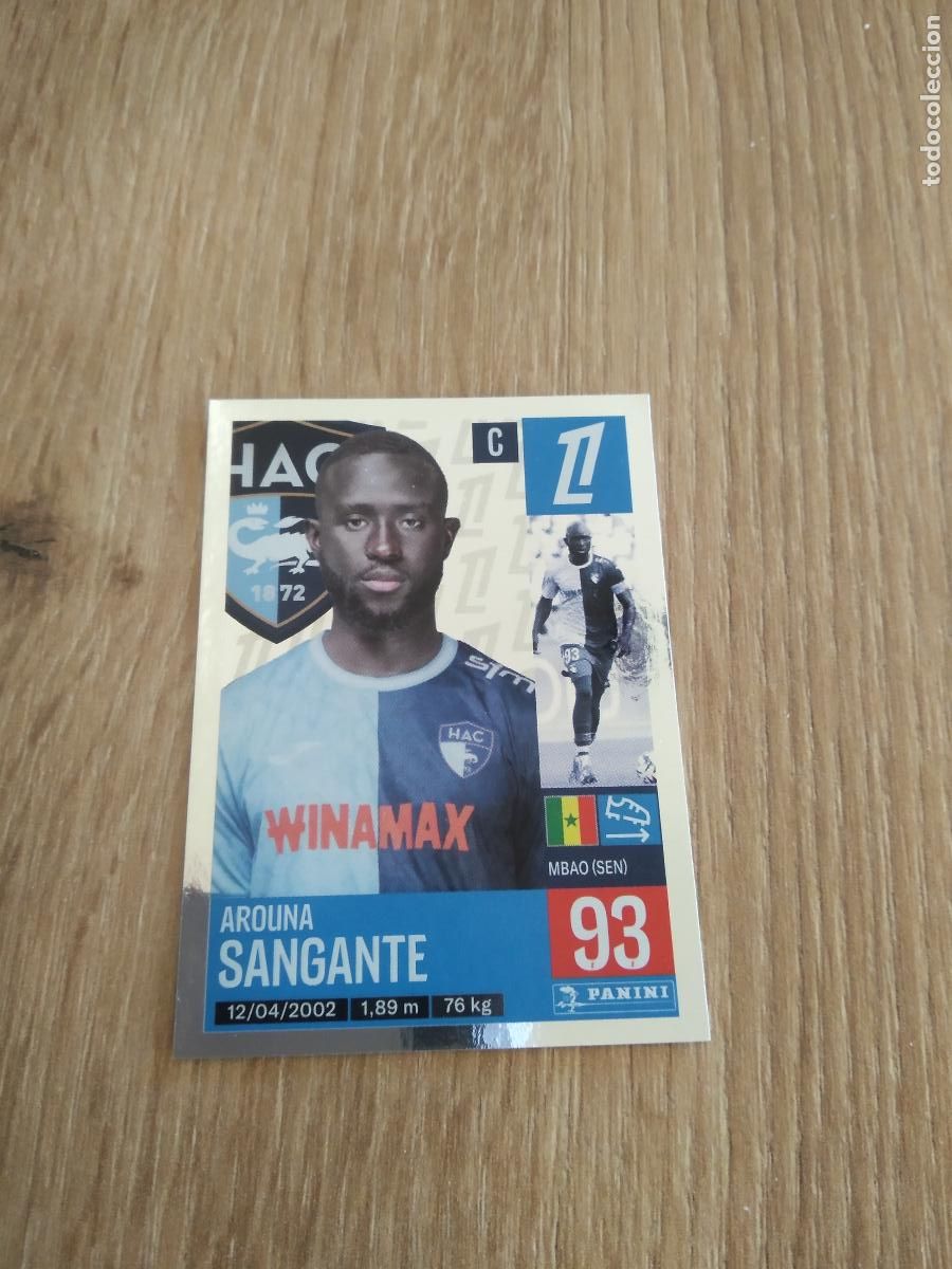 Cromos de Futebol: 108 AROUNA SANGANTE LE HAVRE CROMO FUTBOL PANINI LIGUE 1 FOOT 24-25 LIGA FRANCIA 2024-2025
