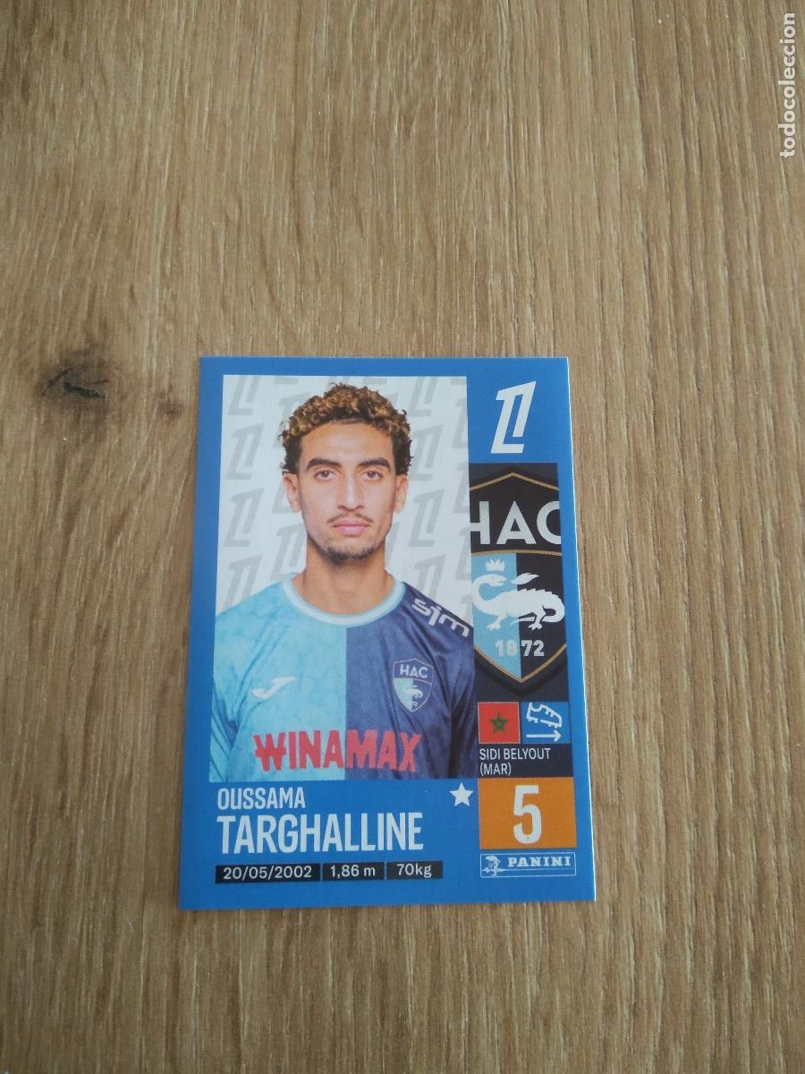 Cromos de Futebol: 116 OUSSAMA TARGHALLINE LE HAVRE CROMO FUTBOL PANINI LIGUE 1 FOOT 24-25 LIGA FRANCIA 2024-2025
