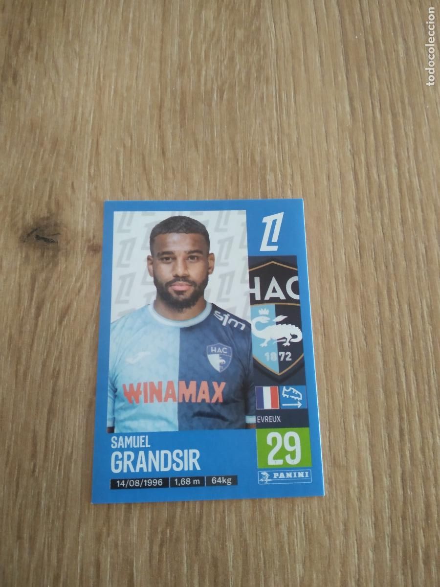 Cromos de Futebol: 120 SAMUEL GRANDSIR LE HAVRE CROMO FUTBOL PANINI LIGUE 1 FOOT 24-25 LIGA FRANCIA 2024-2025