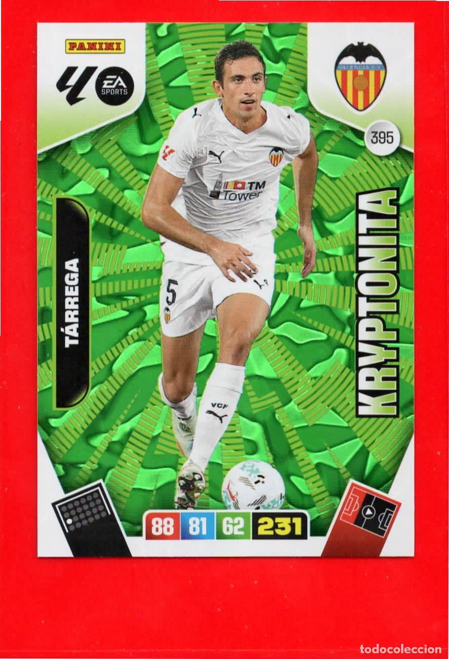 Figurine di Calcio: 395 T&aacute;rrega - VALENCIA C.F. - Kriptonita - Adrenalyn Liga 2025 2026 25 26