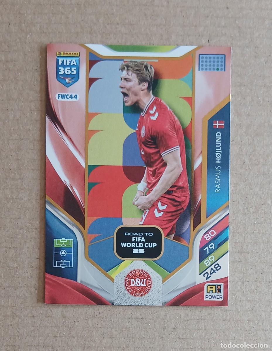 Football Stickers: CROMO FWC44 HOJLUND DINAMARCA EDICI&Oacute;N N&Oacute;RDICA ADRENALYN XL FIFA 365 2025-2026 DE PANINI. Nuevo.