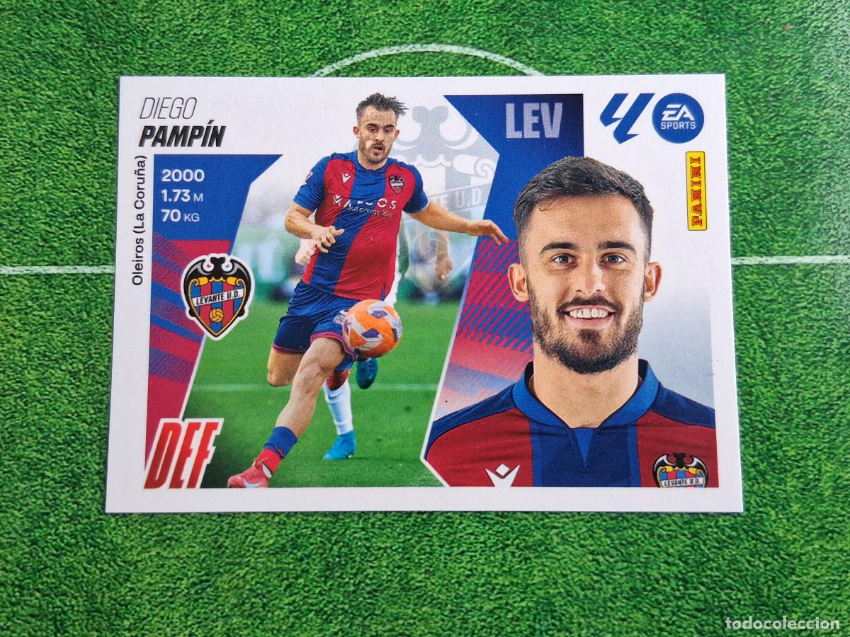 Fu&szlig;ball-Sticker: 10 PAMPIN LEVANTE CROMOS LIGA ESTE FUTBOL PANINI 2025 2026 25 26