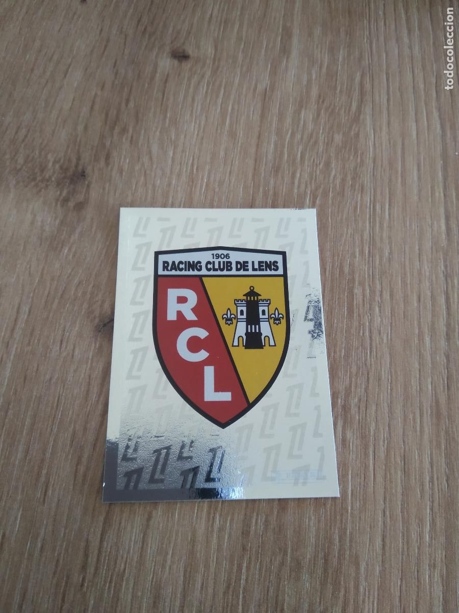 Fu&szlig;ball-Sticker: 125 ESCUDO LENS CROMO FUTBOL PANINI LIGUE 1 FOOT 24-25 LIGA FRANCIA 2024-2025