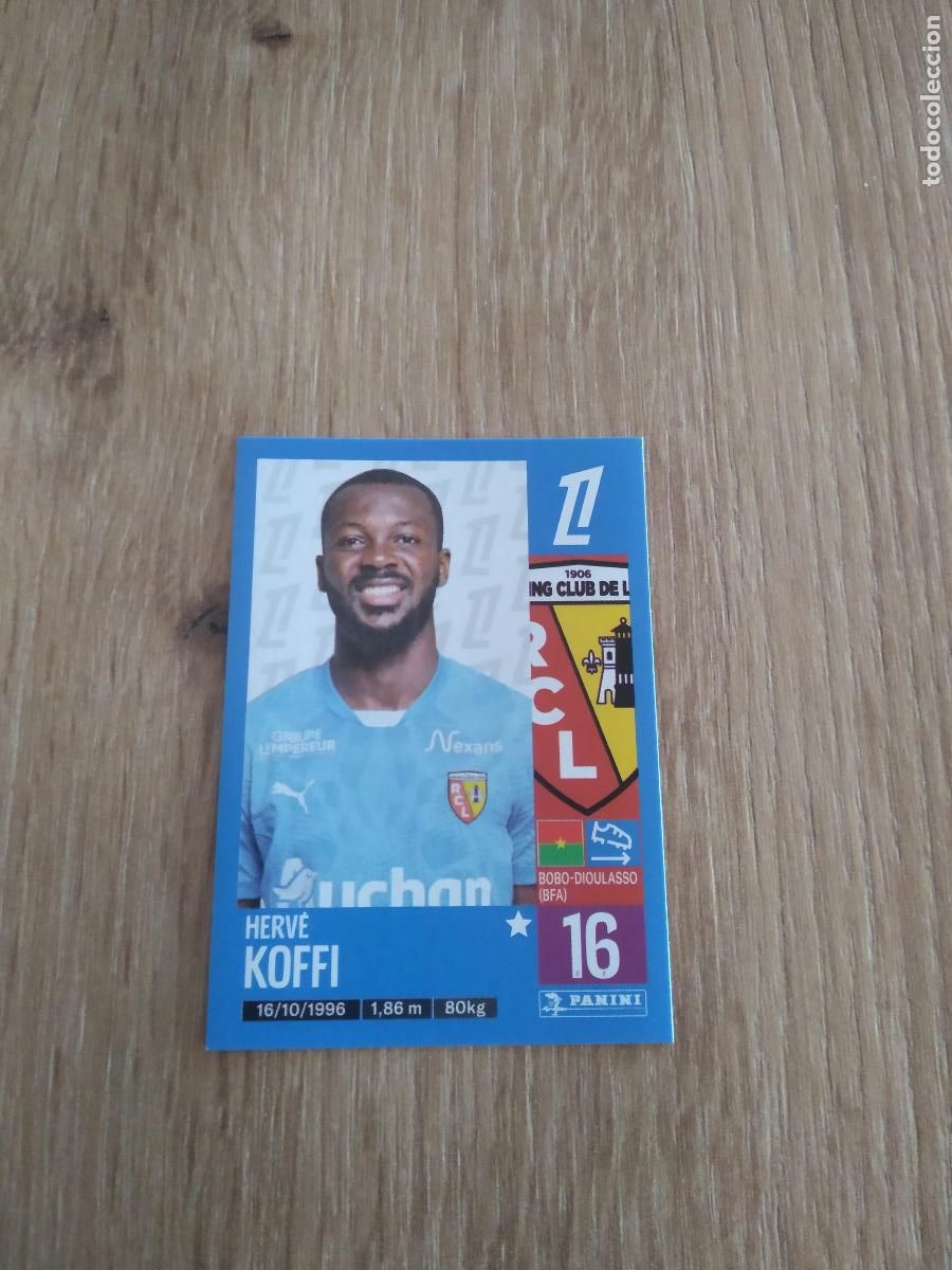 Fu&szlig;ball-Sticker: 126 HERVE KOFFI LENS CROMO FUTBOL PANINI LIGUE 1 FOOT 24-25 LIGA FRANCIA 2024-2025