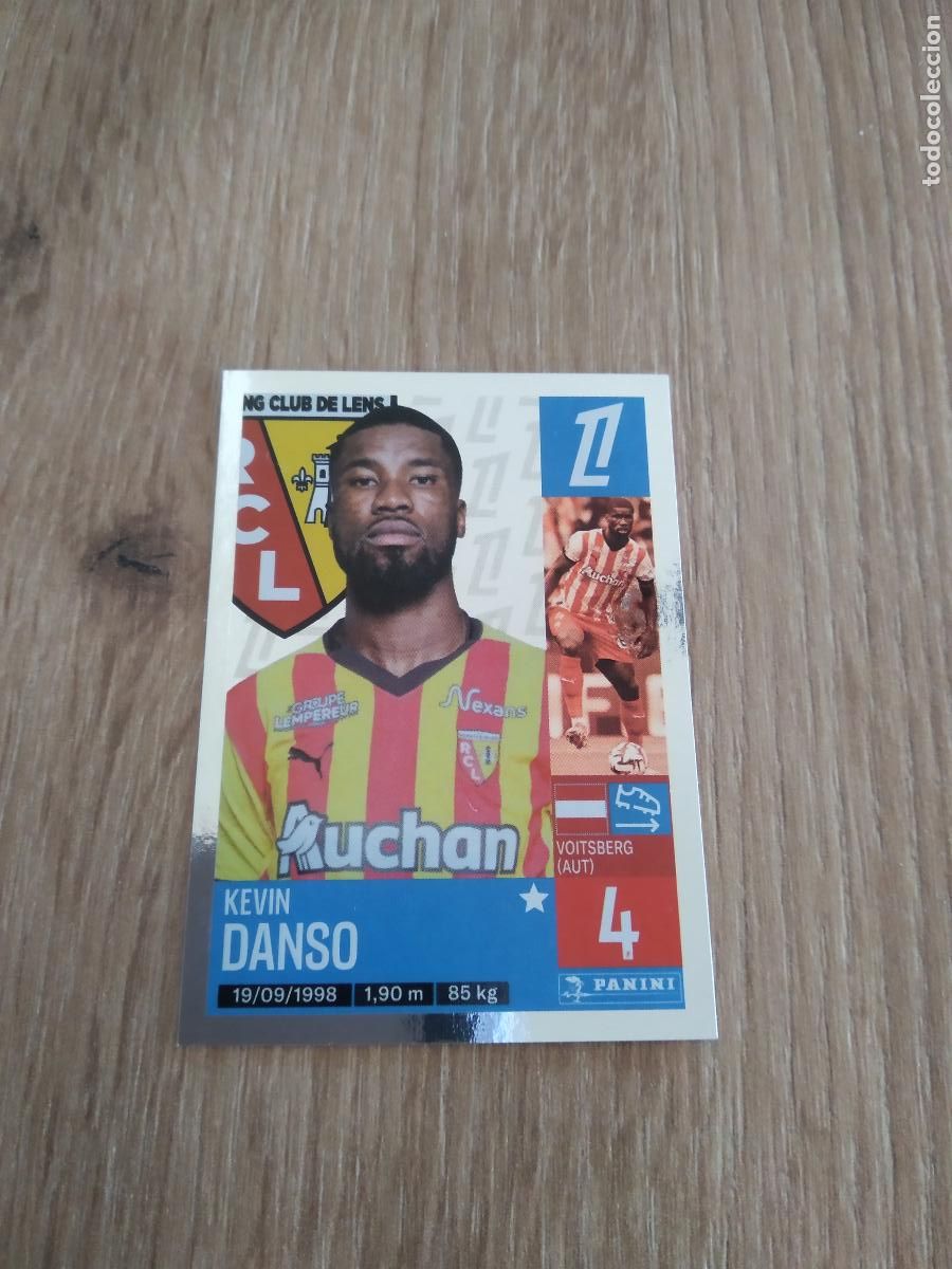 Football Stickers: 130 KEVIN DANSO LENS CROMO FUTBOL PANINI LIGUE 1 FOOT 24-25 LIGA FRANCIA 2024-2025