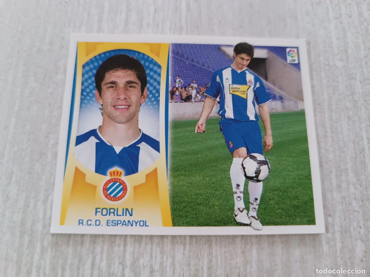 Cromos de F&uacute;tbol: FORLIN FICHAJE 43 NUNCA PEGADO LIGA ESTE 2009 2010 09 10