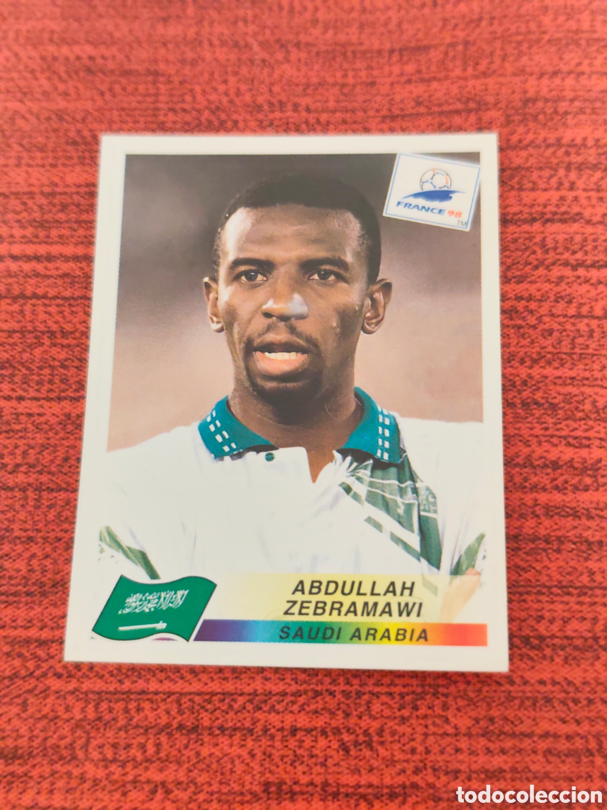 Cromos de F&uacute;tbol: 197 ZEBRAMAWI ARABIA SAUDI FRANCE FRANCIA 98 PANINI