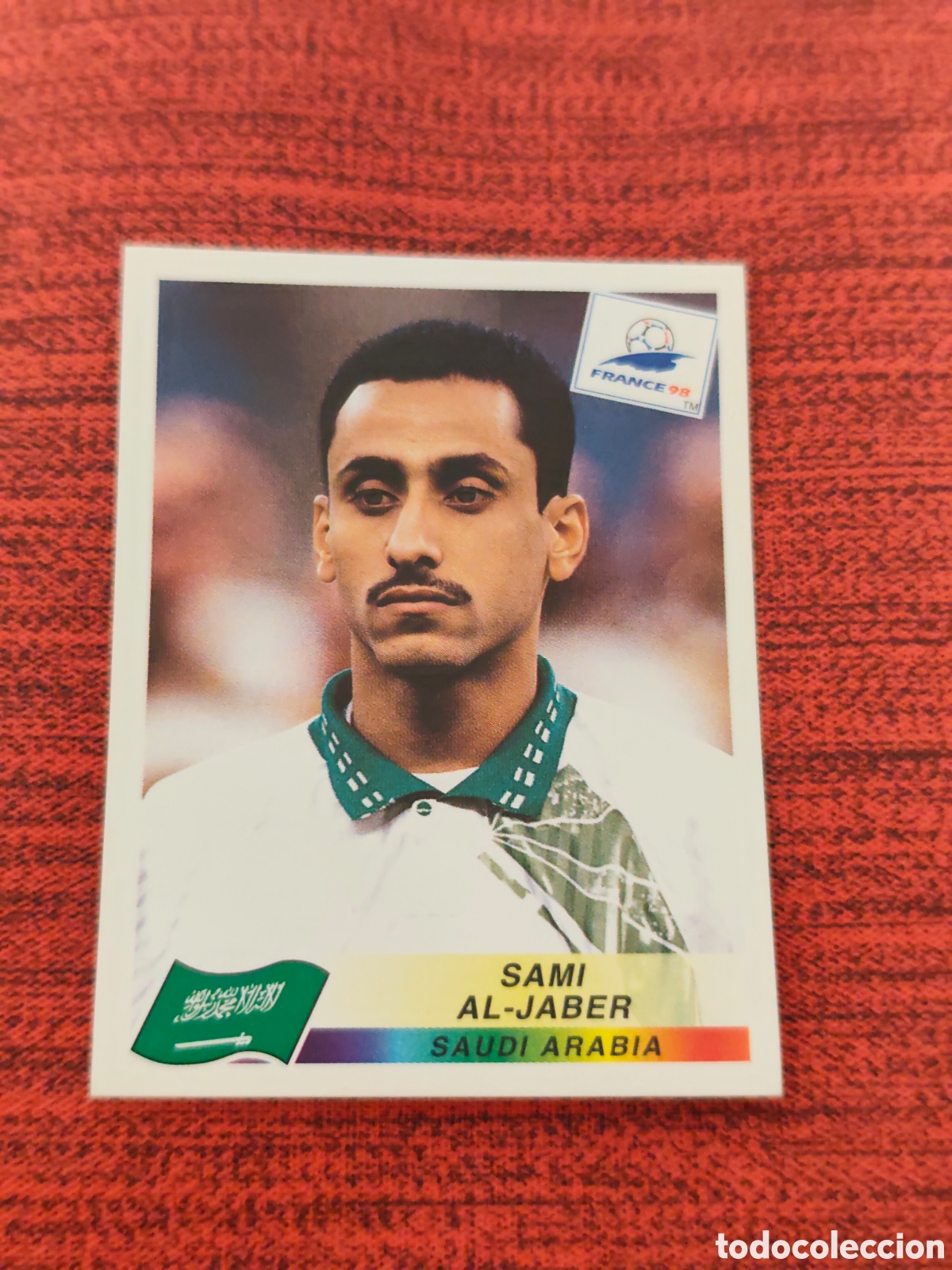 Cromos de F&uacute;tbol: 207 AL-JABER ARABIA SAUDI FRANCE FRANCIA 98 PANINI