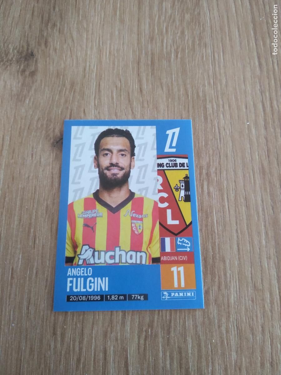Cromos de Futebol: 139 ANGELO FULGINI LENS CROMO FUTBOL PANINI LIGUE 1 FOOT 24-25 LIGA FRANCIA 2024-2025