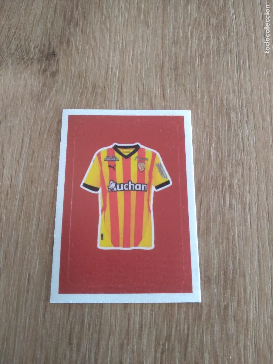 Football Stickers: 144 CAMISETA LENS CROMO FUTBOL PANINI LIGUE 1 FOOT 24-25 LIGA FRANCIA 2024-2025