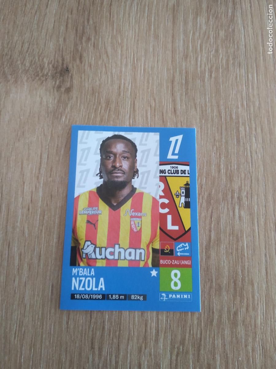 Football Stickers: 145 M'BALA NZOLA LENS CROMO FUTBOL PANINI LIGUE 1 FOOT 24-25 LIGA FRANCIA 2024-2025