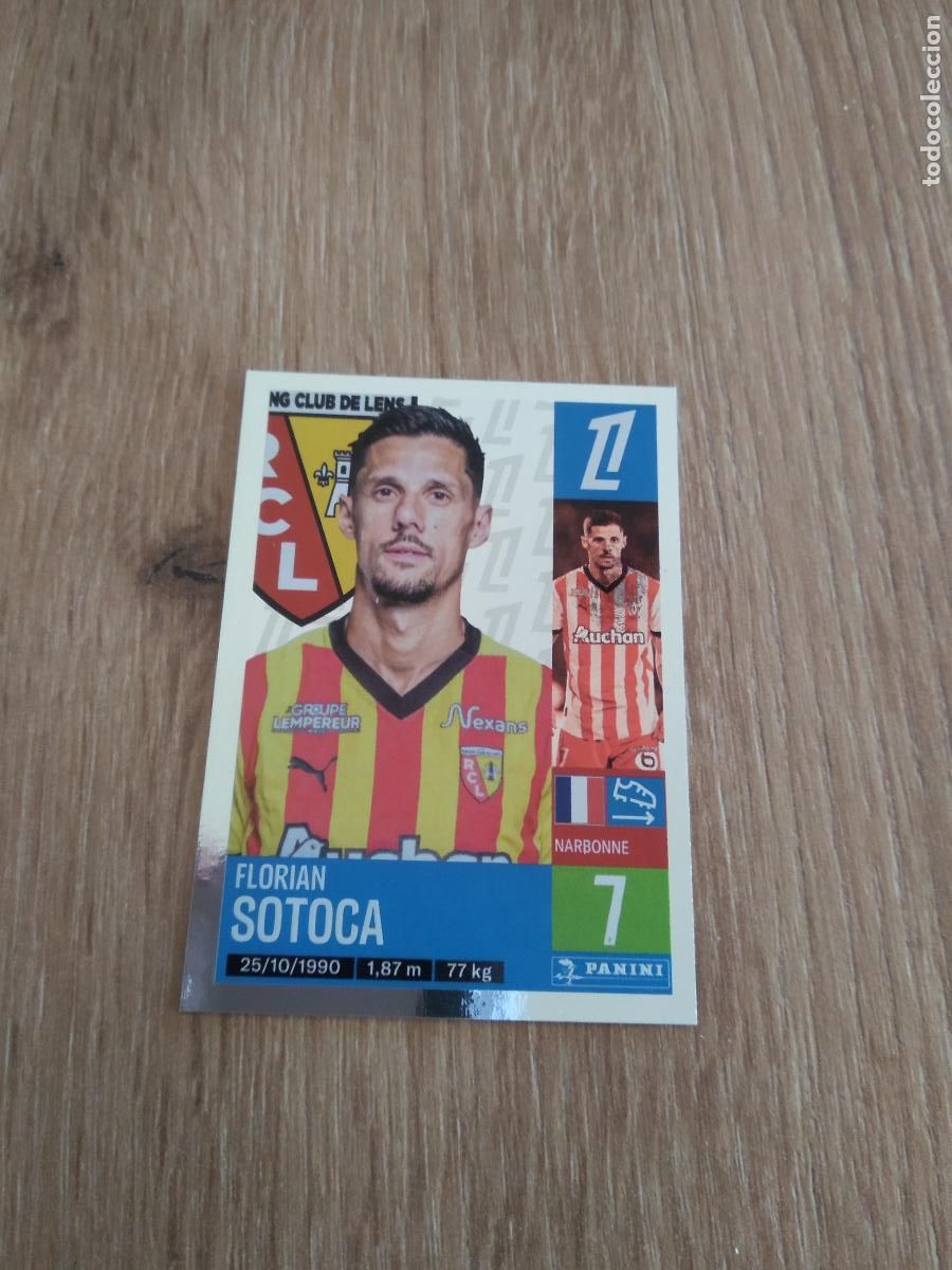 Cromos de F&uacute;tbol: 148 FLORIAN SOTOCA LENS CROMO FUTBOL PANINI LIGUE 1 FOOT 24-25 LIGA FRANCIA 2024-2025