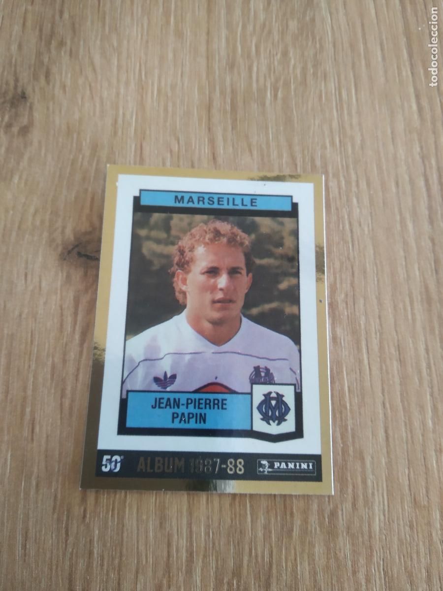 Fu&szlig;ball-Sticker: 150 JEAN-PIERRE PAPIN MARSELLA CROMO FUTBOL PANINI LIGUE 1 FOOT 24-25 LIGA FRANCIA 2024-2025