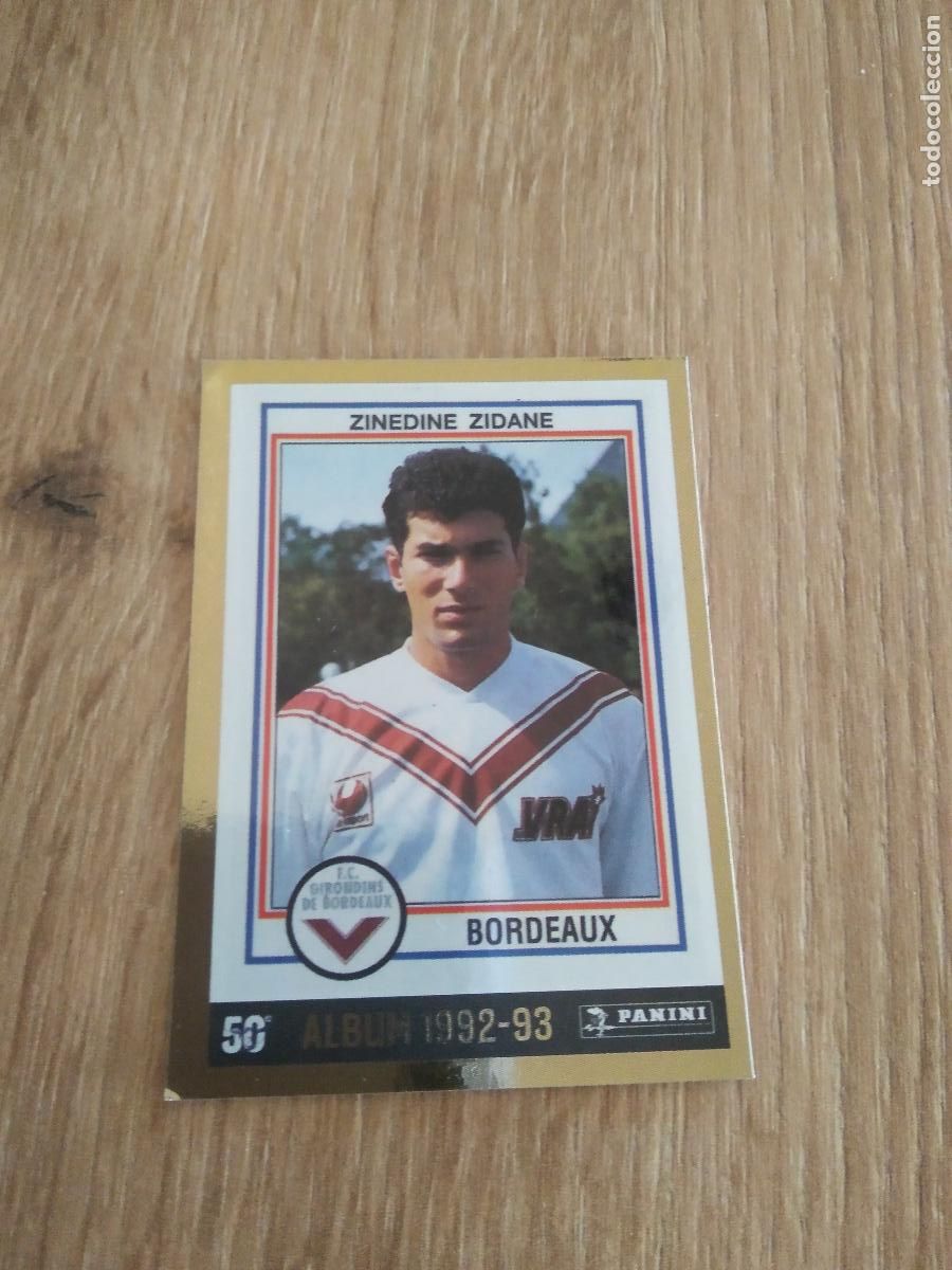 Fu&szlig;ball-Sticker: 153 ZINEDINE ZIDANE BORDEAUX CROMO FUTBOL PANINI LIGUE 1 FOOT 24-25 LIGA FRANCIA 2024-2025