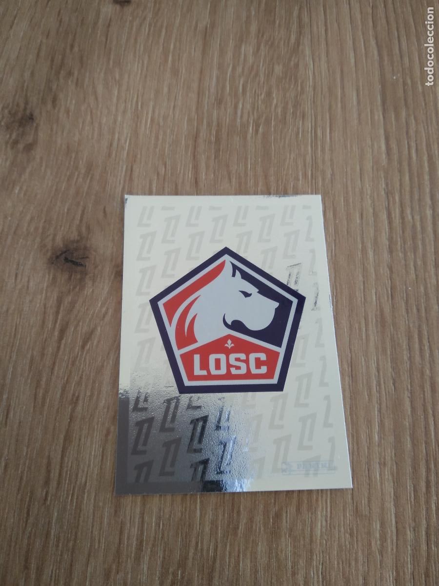 Fu&szlig;ball-Sticker: 154 ESCUDO LOSC LILLE CROMO FUTBOL PANINI LIGUE 1 FOOT 24-25 LIGA FRANCIA 2024-2025